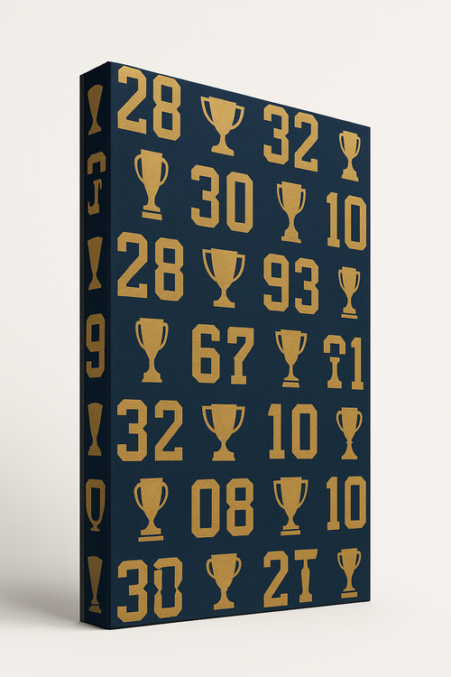 GameDay Memorabilia Numbers Acoustic Baffle – 4’x17.5"x3”